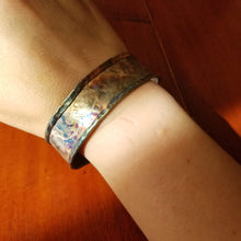 Load image into Gallery viewer, Hammered Copper Cuffs
